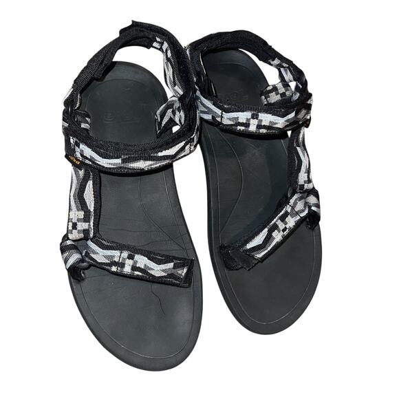 Men’s Teva Hurricane XLT 2 Black White Gray Sports Sandal SZ 6 main image 9